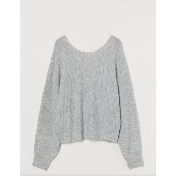 Gray Slouchy H&M Sweater - Picture 1 of 10